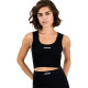 Guess Γυναικεία αμάνικη μπλούζα Flaminia Ribbed Bralette Crop Top